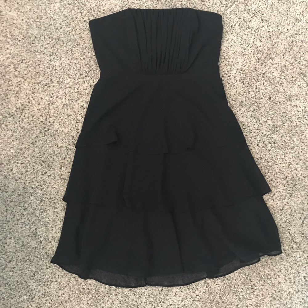 White House Black Market strapless dress size 2
